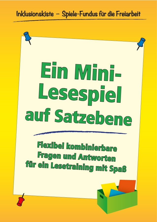 Mini-Lesespiel auf Satzebene PDF