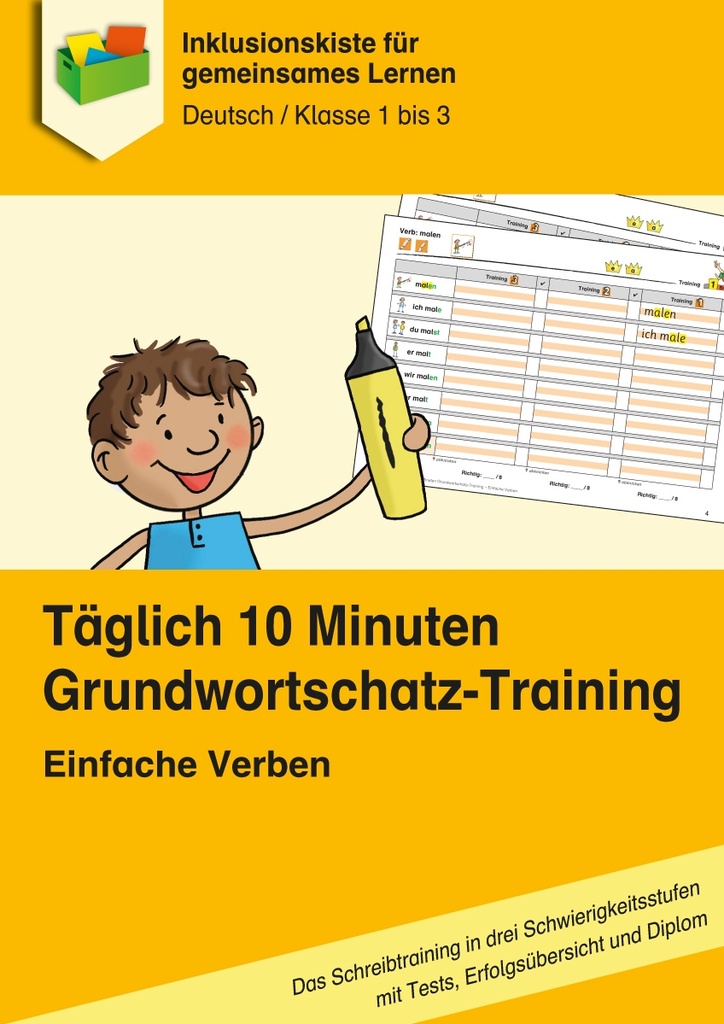  Grundwortschatztraining: Einfache Verben E-Book