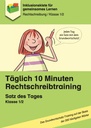 Rechtschreibtraining Satz des Tages (Klasse 1/2) E-Book