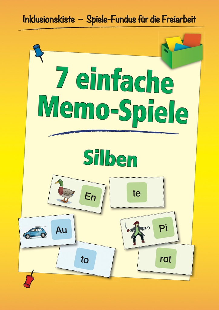 7 einfache Memo-Spiele Silben... PDF