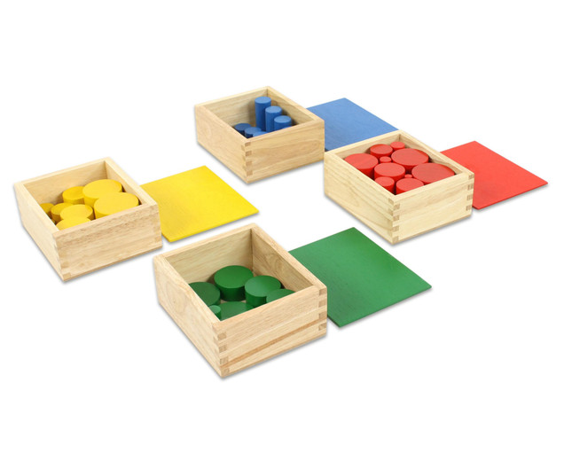 40 Farbige Merkmal-Zylinder*