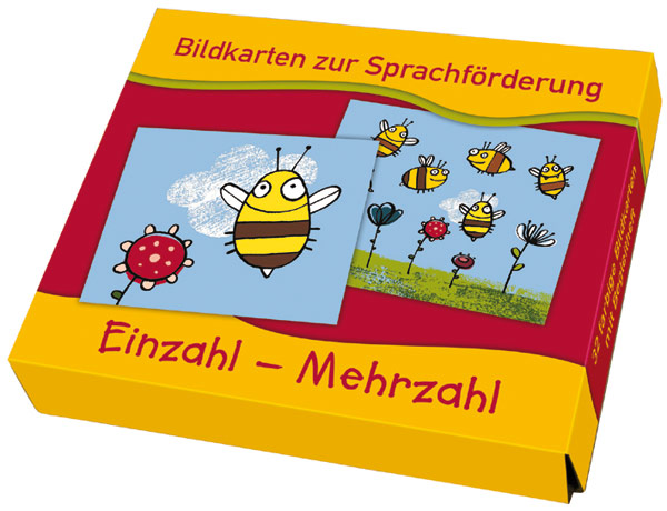 Bildkarten Einzahl – Mehrzahl