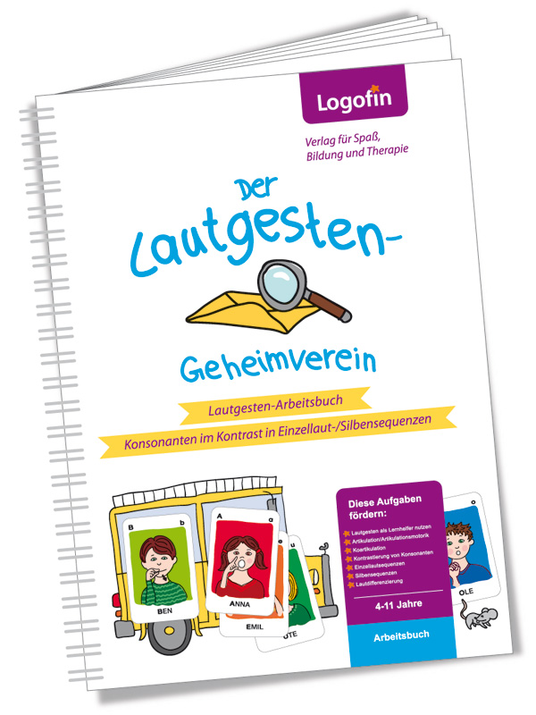 Lautgesten Arbeitsbuch "Der Lautgesten Geheimverein"