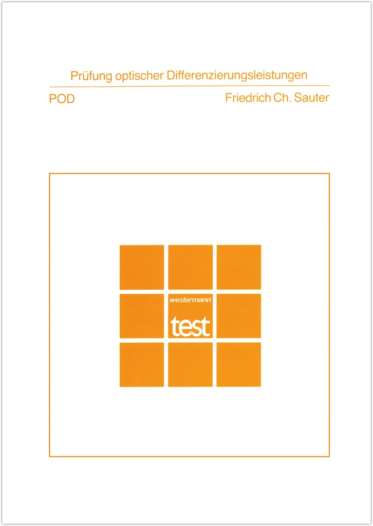 POD Prüfung optische Differenzierungsleistungen