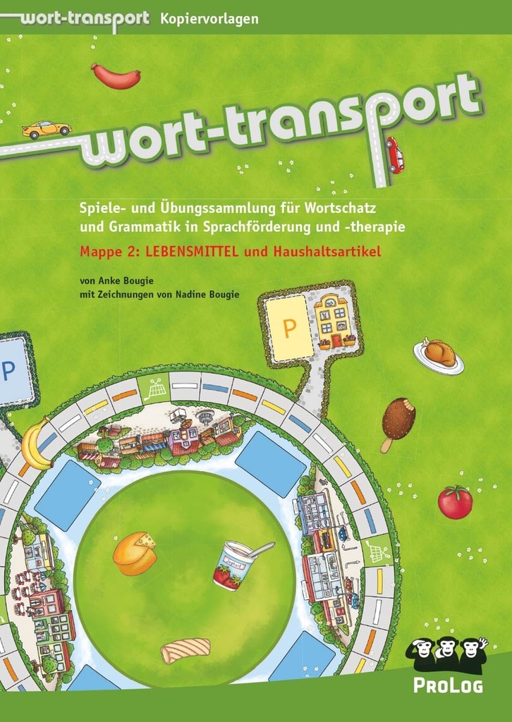 Worttransport Mappe: LEBENSMITTEL und Haushaltswaren