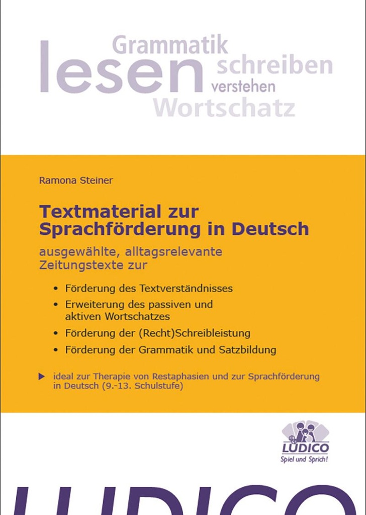 Textmaterial zur Sprachförderung in Deutsch