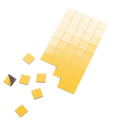 Magnetplättchen 2 x 2 cm, selbstklebend*