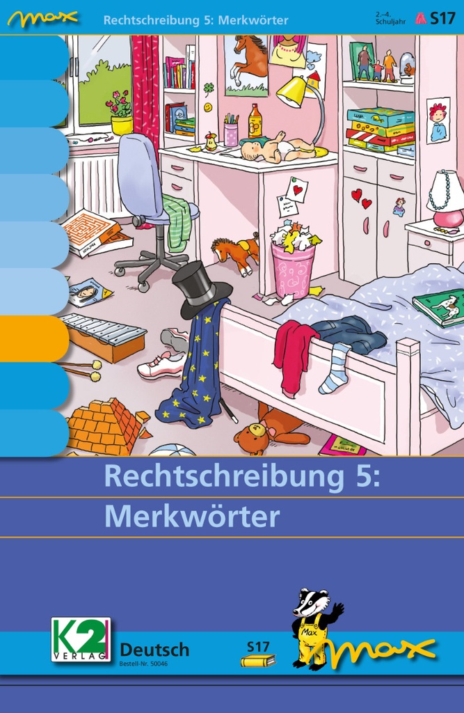 Max Lernkarten Rechtschreibung 5: Merkwörter