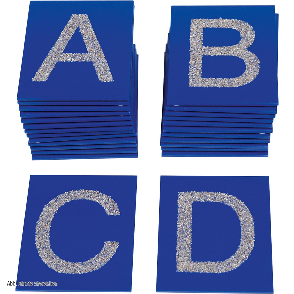 Tastplatten ABC Großbuchstaben