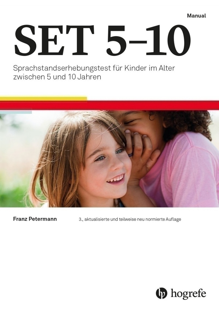 SET 5-10 Sprachstandserhebungstest - Manual