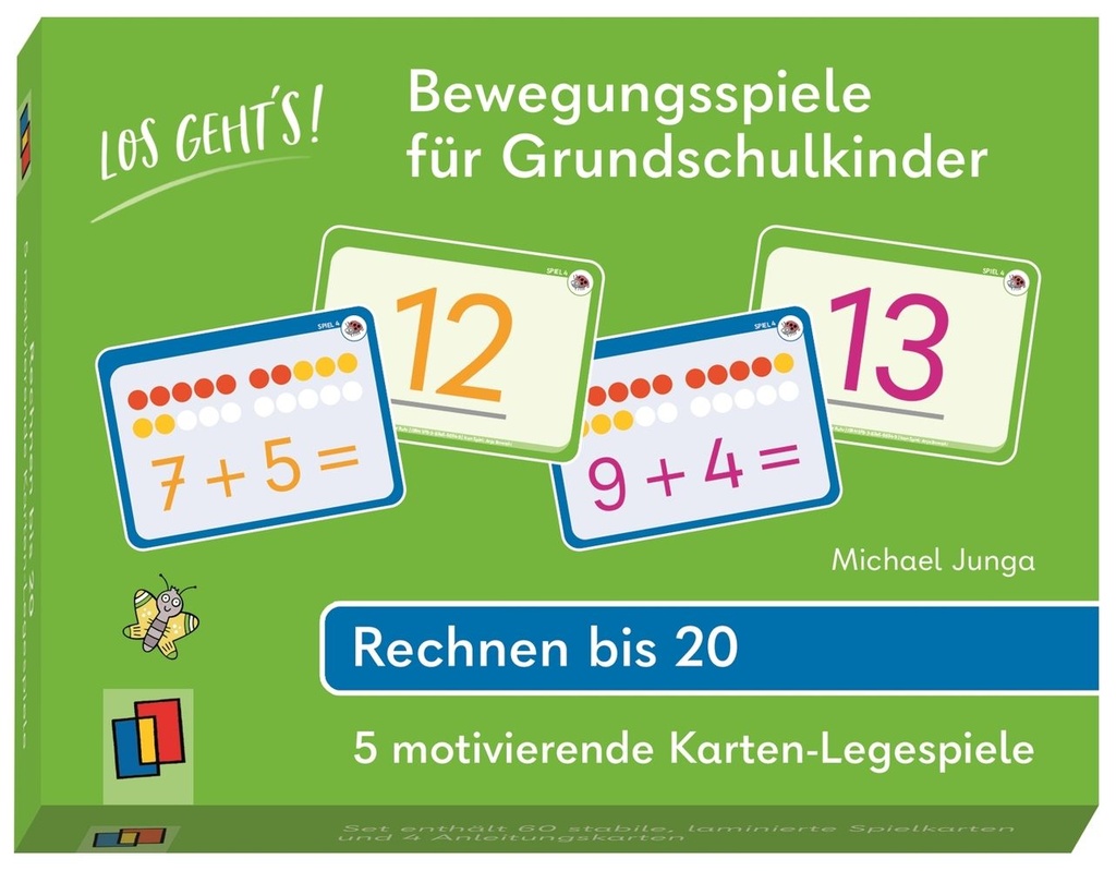 Bewegungsspiele für Grundschulkinder - Rechnen bis 20