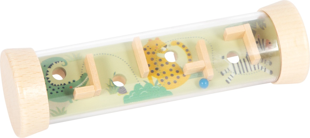 Geduldsspiel Kugellabyrinth in Röhre