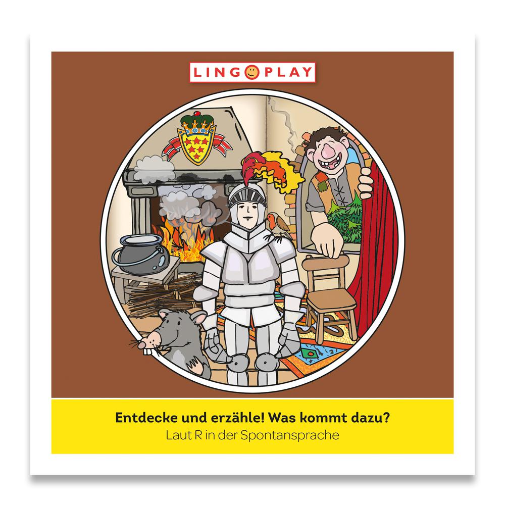 Entdecke und erzähle! Was kommt dazu? Laut R in der Spontansprache