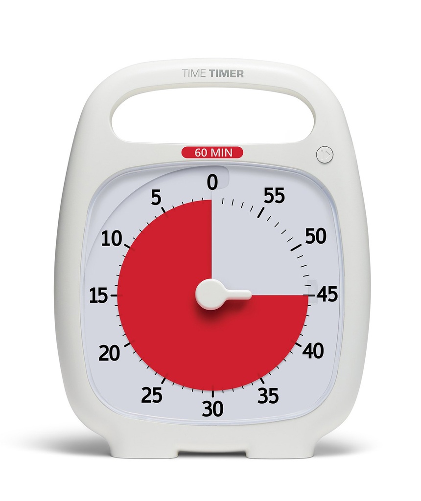 TimeTimer® PLUS weiss 14 x 18 cm