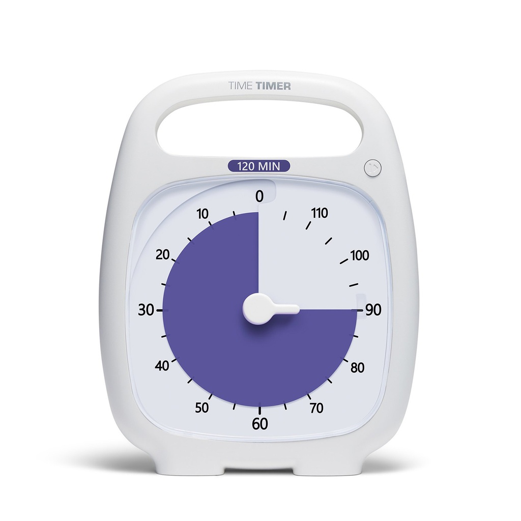 TimeTimer® PLUS weiss 120 Minuten