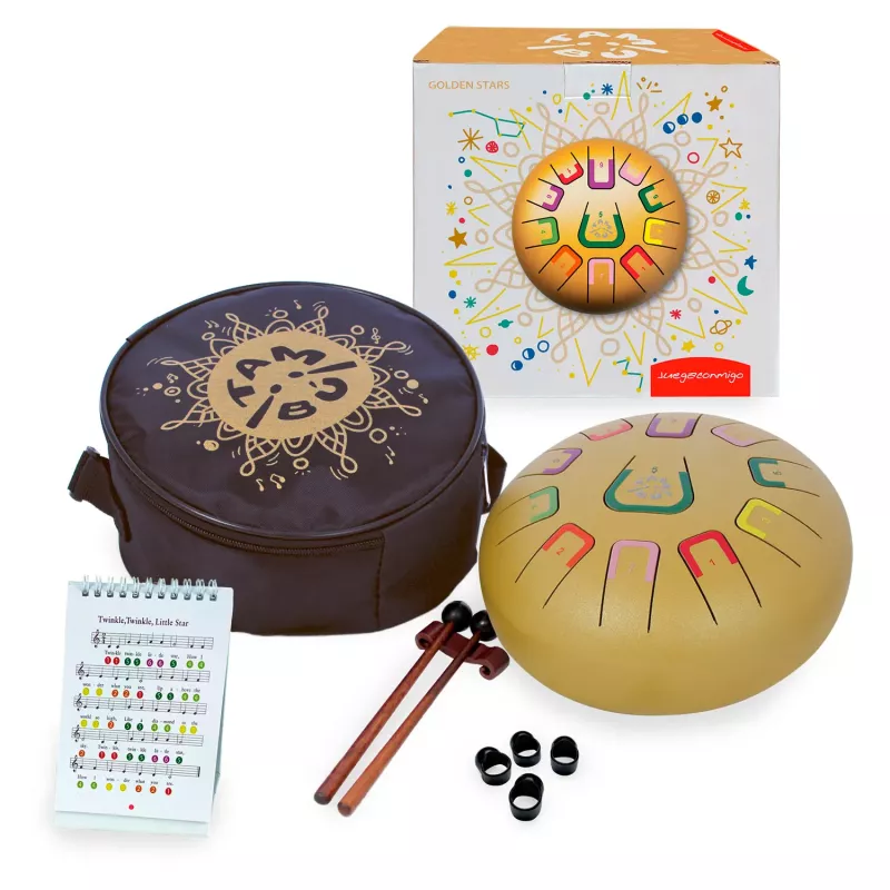 Tambu Steel Drum - matt gold