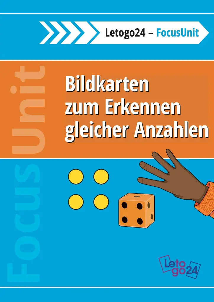 Bildkarten zum Erkennen gleicher Anzahlen PDF