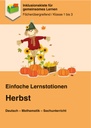 Einfache Lernstationen: Herbst PDF