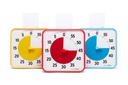 Gruppen TimeTimer 19 x 19 cm 3er-Set Farbkollektion 1