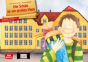 Die Schule ist ein großes Haus. Kamishibai Bildkartenset.